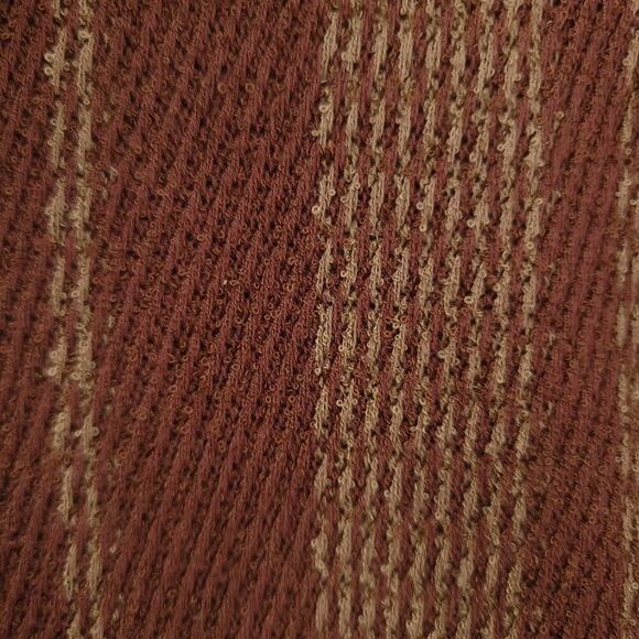 BKE Medium Jacquard Hooded V-Neck Pullover Sweater - Picture 8 of 10